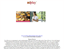 Tablet Screenshot of adplay.com